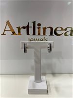 Orecchini Artlinea Donna in Argento Zircone ZOR1248/ZB-LB - ZOR1248/ZB-LB